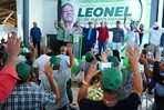 Leonel juramenta a exdirigentes del PRM y el PLD en la Línea Noroeste