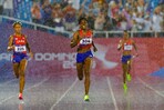 Marileidy Paulino y la noche de oro bajo la lluvia en el atletismo de los Juegos Centroamericanos