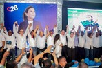 Carolina Mejía juramenta comando de campaña en la circunscripción 3 del Distrito Nacional